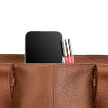 Load image into Gallery viewer, Mobile Solution 2 - Leather Business Tote