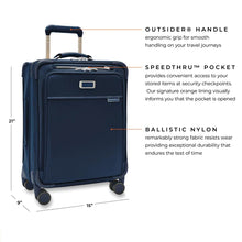 Load image into Gallery viewer, New Baseline - Softside Global Carry-On Expandable Spinner (21") (7658167107835)