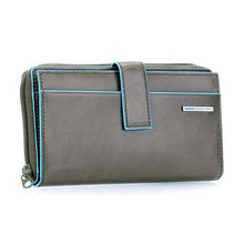 Load image into Gallery viewer, Blue Square - Women’s Full Length Wallet (5886045257892) (5942538698916)
