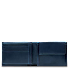 Load image into Gallery viewer, Copy of Blue Square - Women’s 3/4 Length Wallet with Coin Case and Credit Cards (5886080188580) (5942448357540)