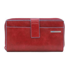 Load image into Gallery viewer, Blue Square - Women’s Full Length Wallet (5886045257892) (5942538698916)