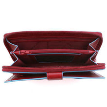 Load image into Gallery viewer, Blue Square - Women’s Full Length Wallet (5886045257892) (5942538698916)
