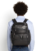 Load image into Gallery viewer, Alpha - Leather Compact Laptop Brief Pack (7641016795387)