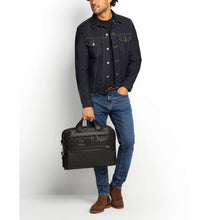 Load image into Gallery viewer, Alpha - Leather Organizer Portfolio Brief (5948360229028)