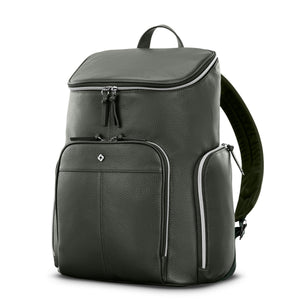 Mobile Solution 2 - Deluxe Leather Backpack