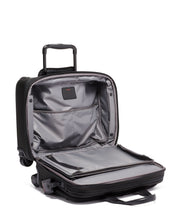 Load image into Gallery viewer, Alpha - Softside Deluxe 4 Wheeled Laptop Case Brief
