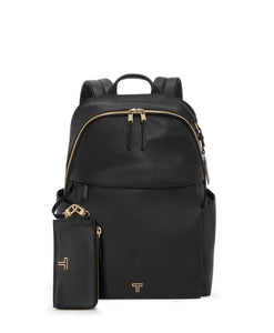 delivered tumi voyageur hagen leather backpack Voyageur