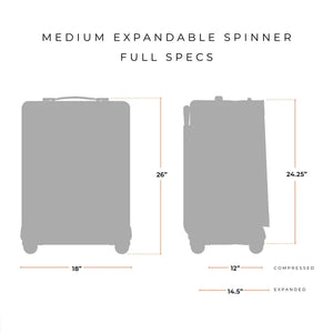 New Baseline - Softside Medium Expandable Spinner (26") (7659357569275)