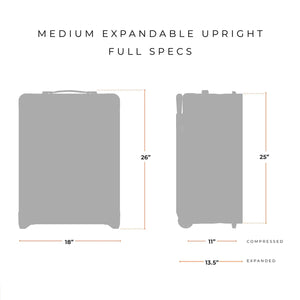 New Baseline - Softside Medium Expandable Upright (26") (8096379633915)