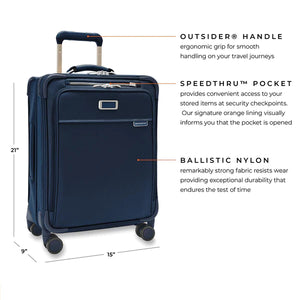 New Baseline - Softside Global Carry-On Expandable Spinner (21") (7658167107835)