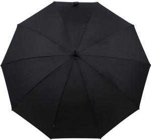 Long AC with Crook Maplewood Handle Walking Umbrella (5774914551972)
