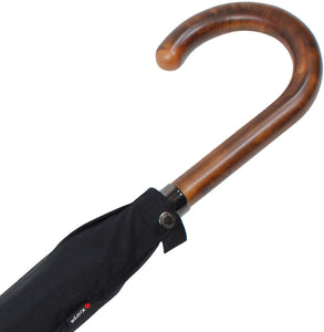 Long AC with Crook Maplewood Handle Walking Umbrella (5774914551972)